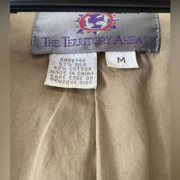 The Territory Ahead Men’s Khaki Jacket M - Picture 5 of 6